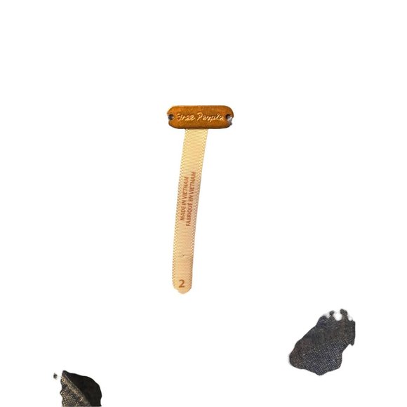 Free People Blue Chambray Carolina Button Front Mini Dress/Jumper Size 2 - Picture 4 of 7